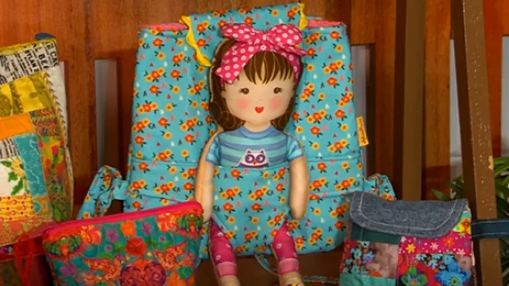 Imagem mochila boneca do artigo Mochila Boneca Gabi em Costura Criativa - Faça Você Mesmo