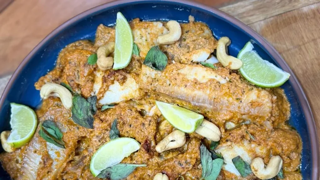 Imagem peixe com molho de castanhas sabor de vida do artigo Peixe com Molho de Castanhas – Sabor de Vida Ingredientes: