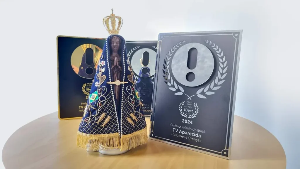 Imagem 1 premio ibest do artigo TV Aparecida é uma das vencedoras do Prêmio iBest