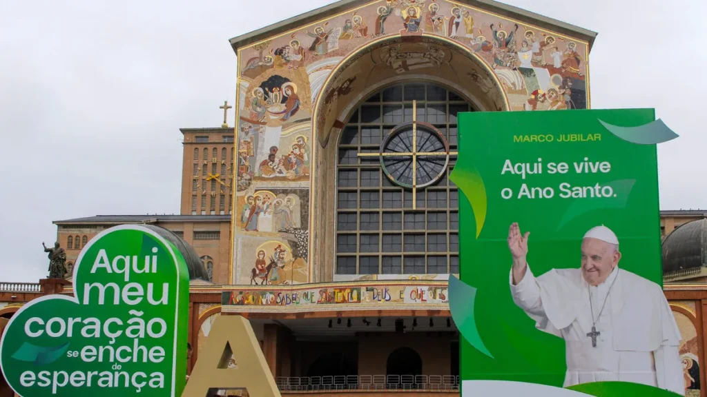 Imagem Santuario de Aparecida Jubileu 2025 do artigo Descubra as igrejas jubilares de sua diocese e peregrine no Jubileu 2025