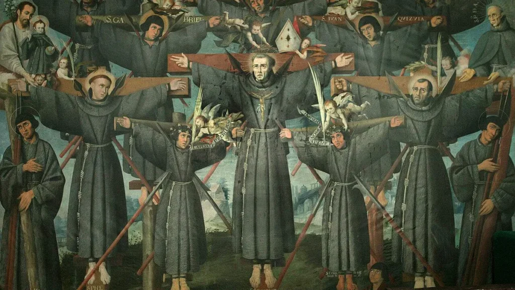 Imagem Martires do Japao do artigo Oração aos mártires do Japão