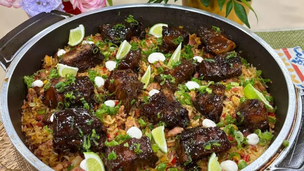 Imagem arroz de panceta santa receita do artigo Arroz de Panceta – Santa Receita