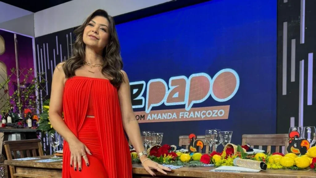 Imagem Amanda Francozo do artigo Noite portuguesa anima o "De Papo com Amanda Françozo"