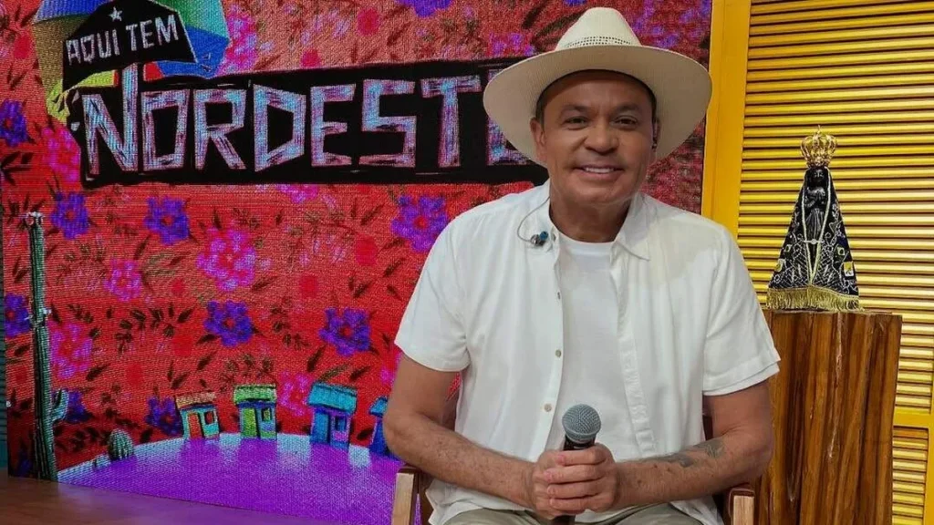 Imagem 1. Frank Aguiar Producao TV Aparecida do artigo Frank Aguiar homenageia Anastácia no "Aqui Tem Nordeste"