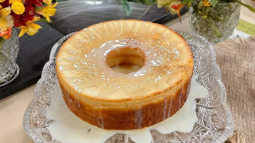 Imagem bolo mole leite do artigo Bolo Mole de Leite Condensado – Santa Receita