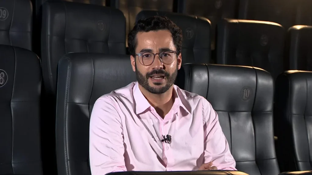 Imagem APD 2502 Reproducao TV Aparecida 2 do artigo "Aparecida Debate" destaca o sucesso do cinema nacional