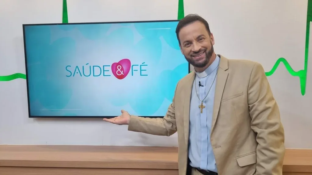 Imagem SFE 0802 Gabriela Souza TV Aparecida do artigo "Saúde e Fé" mostra a importância da campanha Fevereiro Roxo