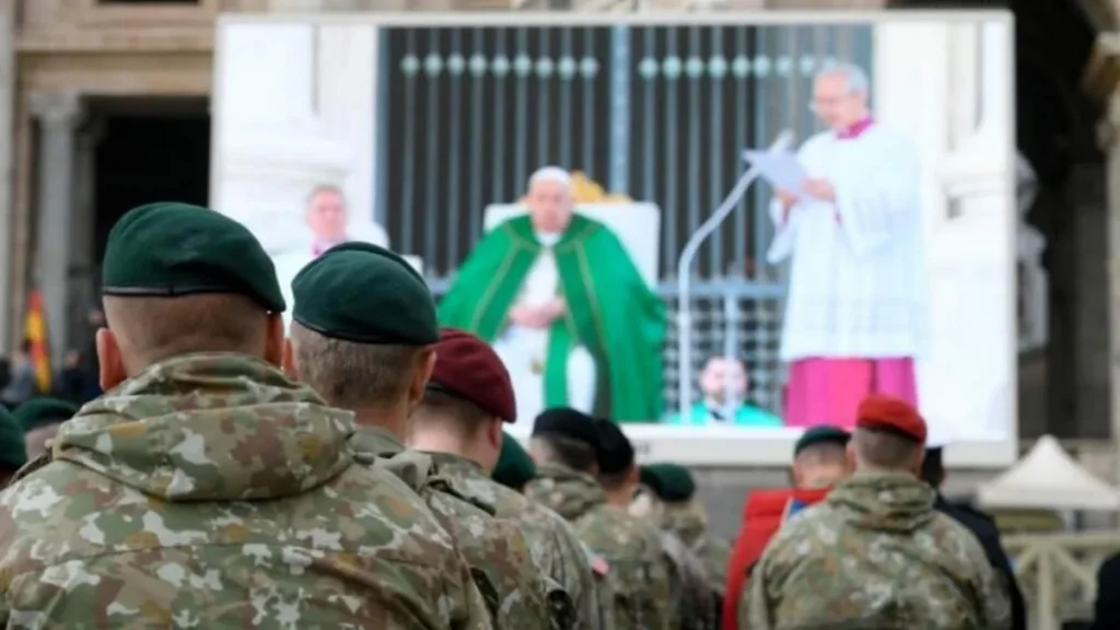 Imagem jubileu das forcas armadas do artigo Jubileu das Forças Armadas: "Apesar de tudo, o bem pode vencer", pede Papa
