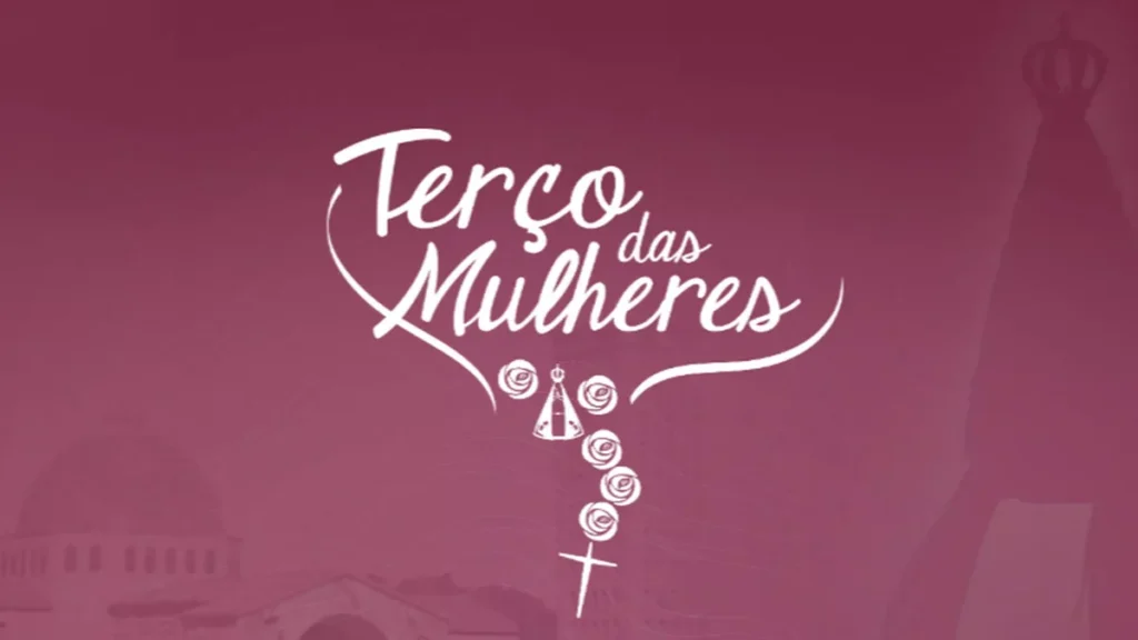 Imagem Logo Terco das Mulheres do artigo TV Aparecida apresenta programação para o Terço das Mulheres 2025