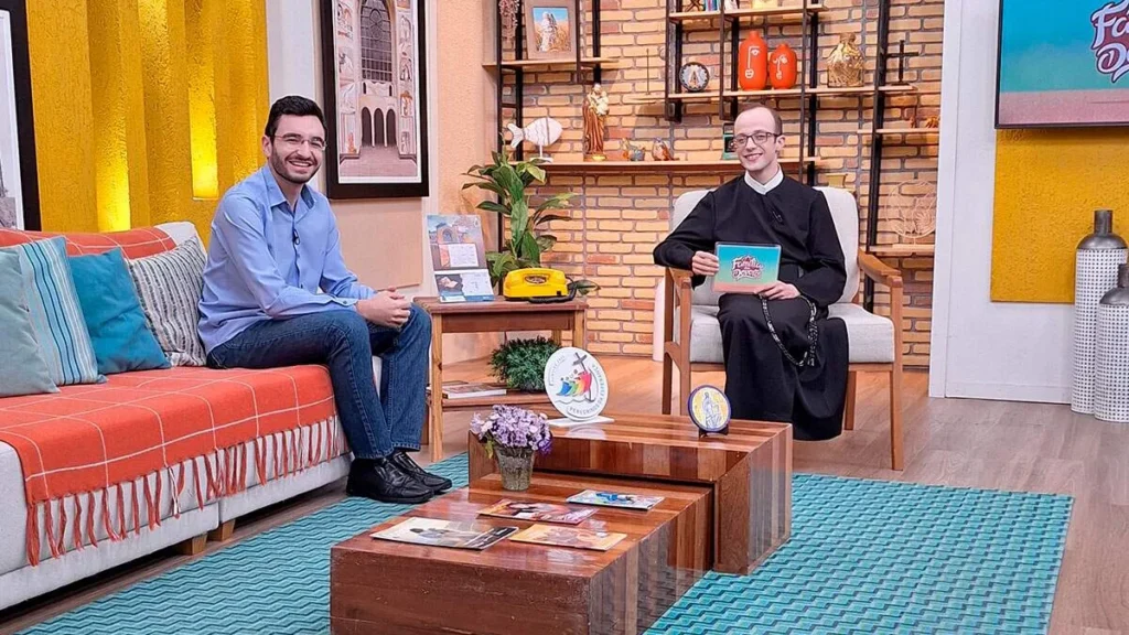 Imagem FD Ir Ian e Frater Pablo do artigo De representante da Família dos Devotos a Missionário Redentorista: a caminhada de fé do Frater Pablo Vinícius