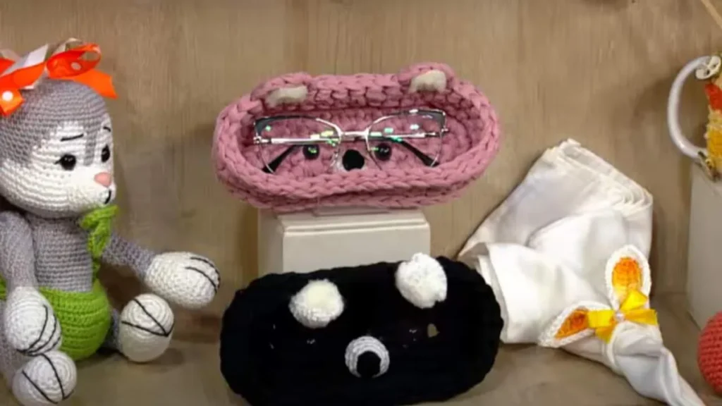 Imagem Porta Oculos em Croche do artigo Porta Óculos em Crochê – Faça Você Mesmo