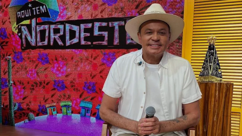 Imagem Frank Aguiar Producao TV Aparecida do artigo Forró Maria Lua e Nandinho Barros são convidados do "Aqui Tem Nordeste"