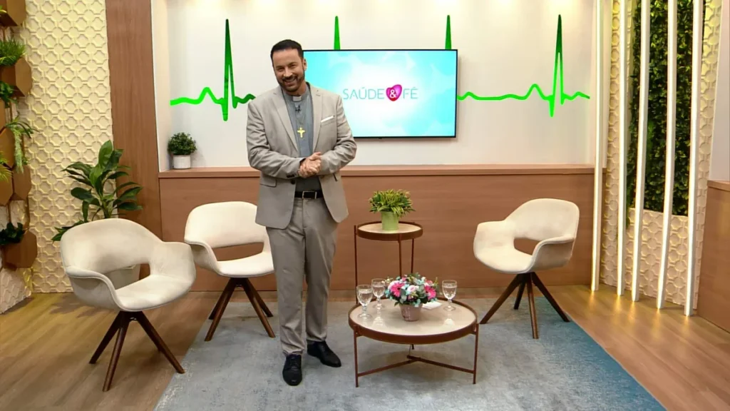 Imagem SFE 2903 Reproducao TV Aparecida 1 do artigo Saúde Digital é destaque no "Saúde e Fé" deste sábado