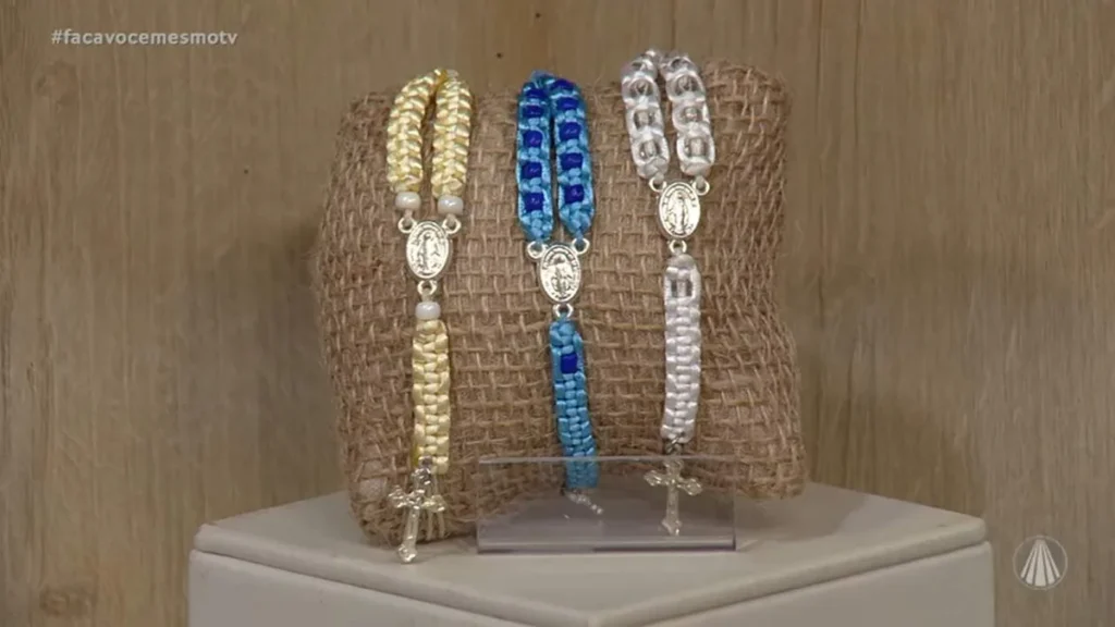 Imagem pulseira do artigo Pulseira Terço - Faça Você Mesmo