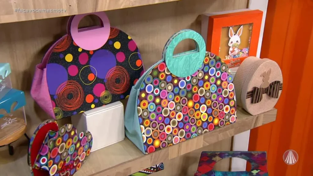 Imagem Bolsa em Cartonagem do artigo Bolsa em Cartonagem – Faça Você Mesmo