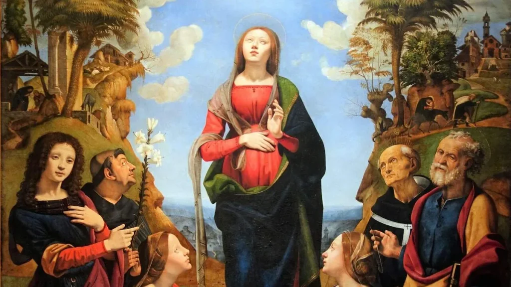 Imagem Virgem Maria e a Natureza do artigo O florescer de maio: a origem do mês dedicado à Virgem Maria