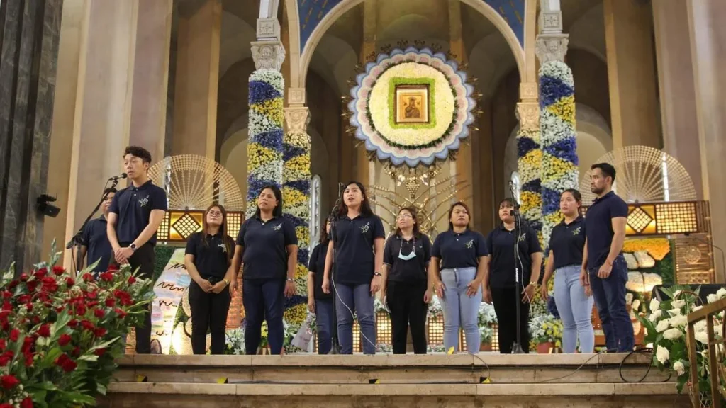 Imagem Coral redentorista em Baclaran do artigo Missão redentorista nas Filipinas celebra 116 anos de história