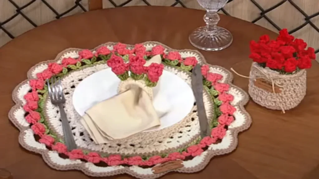 Imagem Porta Guardanapo Tulipa do artigo Porta-Guardanapo Tulipa – Faça Você Mesmo