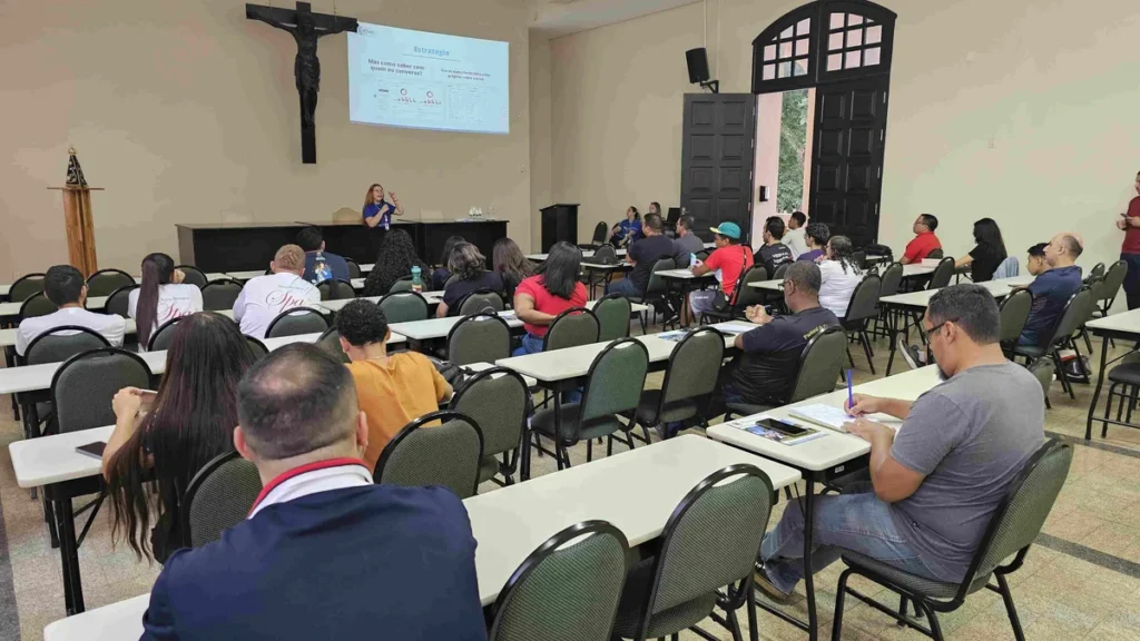 Imagem Oficina a12 do artigo A12 realiza oficina para Pascom da Arquidiocese de Aparecida (SP)