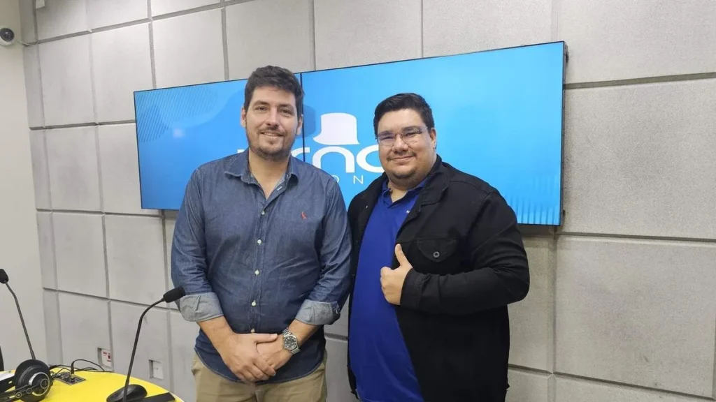 Imagem Prefeito de Cruzeiro Kleber Silveira no JR do artigo 100 dias de Governo: entrevista com Prefeito de Cruzeiro, Kleber Silveira