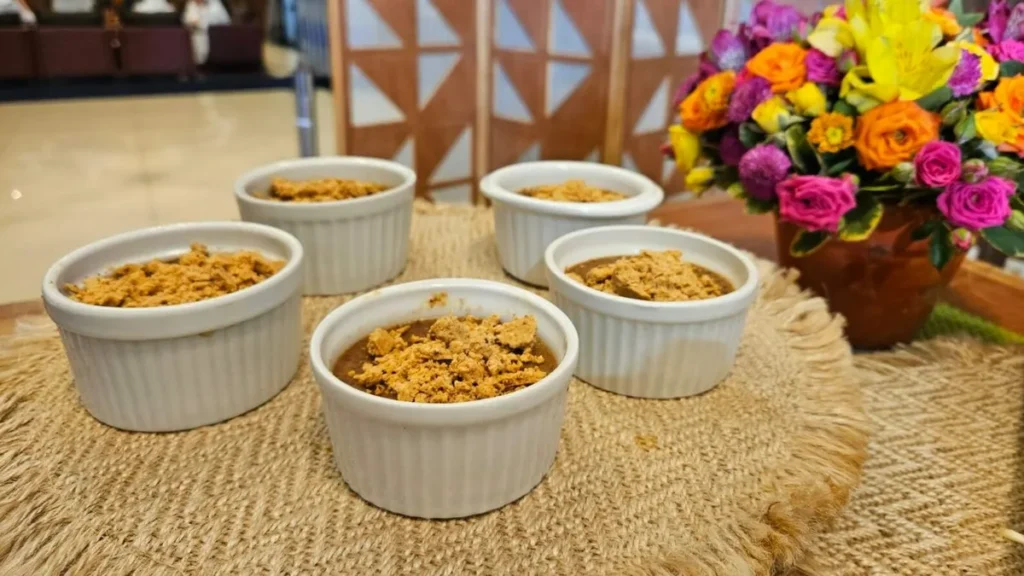 Imagem Santa Receita do artigo Flan de Paçoca – Santa Receita