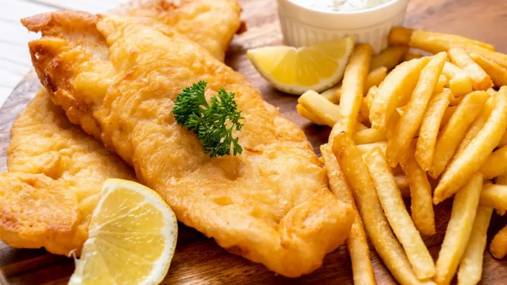 Imagem File de peixe com fritas do artigo Chef no Ar: Fish and Chips, clássico da culinária inglesa