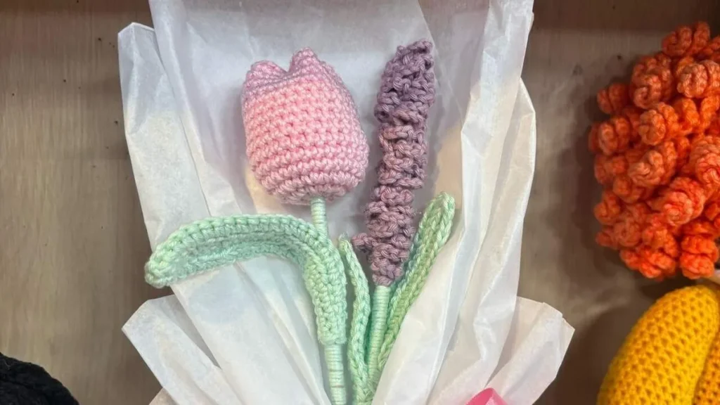 Imagem buque tulipa amigurumi 254 do artigo Buquê de tulipa e lavanda - Faça Você Mesmo