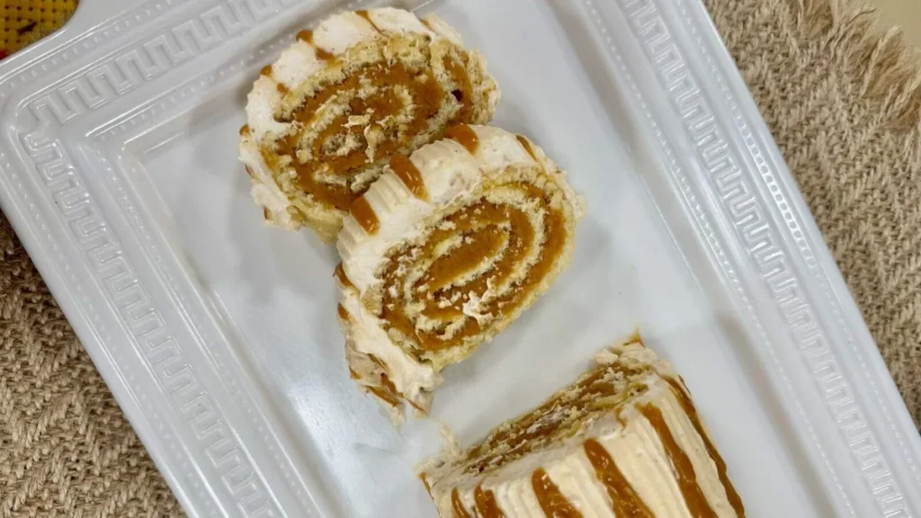 Imagem rocambole de doce de leite do artigo Rocambole de Doce De Leite – Santa Receita