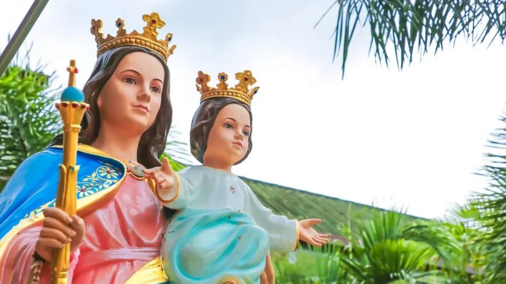 Imagem nossa senhora auxiliadora do artigo Reze oração a Nossa Senhora, Auxiliadora dos Cristãos