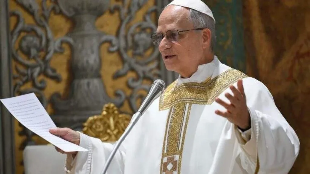 Imagem Papa Leao XIV do artigo Depois de eleito, Leão XIV celebra sua primeira missa