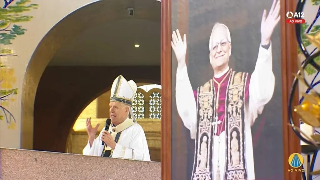 Imagem missa sn 11 de maio 2025 do artigo Domingo do Bom Pastor: Celebração une vocações no Santuário Nacional