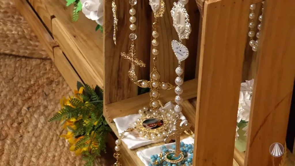 Imagem Terco de Noivas FVM do artigo Terço para noivas personalizado - Faça Você Mesmo
