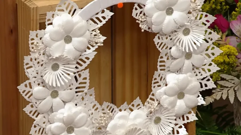 Imagem Guirlanda Papel FVM do artigo Buquê de rosas em papel - Faça Você Mesmo