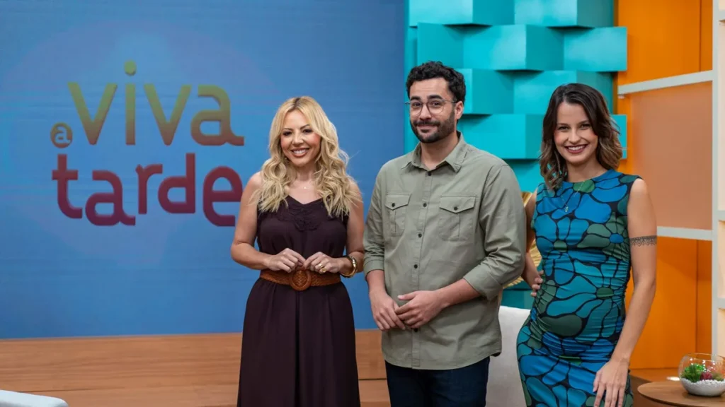 Imagem Viva a Tarde Davi Barbosa TV Aparecida 4 do artigo "Viva a Tarde" chega com informação, leveza e alegria na TV Aparecida