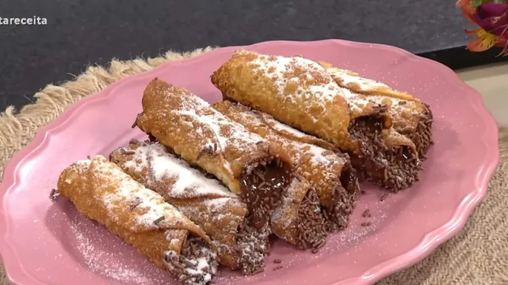 Imagem Cannoli de Chocolate Santa Receita do artigo Cannoli de Chocolate - Santa Receita