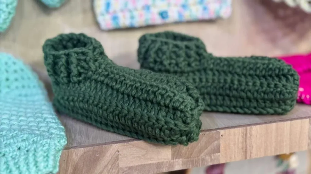 Imagem Pantufa Croche FVM do artigo Pantufa em crochê - Faça Você Mesmo