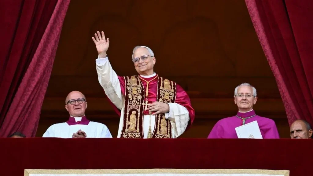 Imagem Papa Leao XIV do artigo “Tu és Pedro, e sobre esta pedra edificarei minha Igreja” (Mt 16,18)
