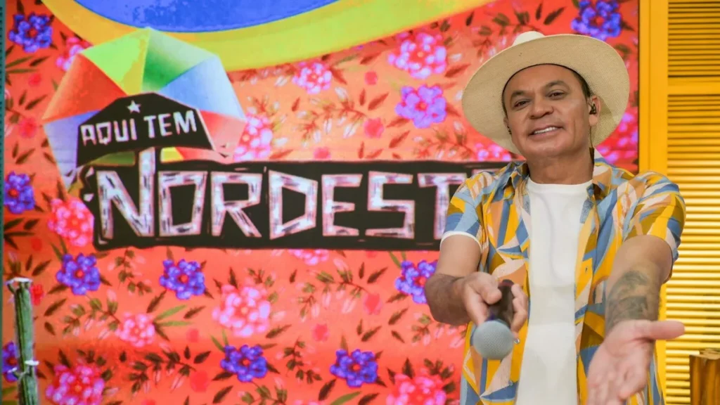 Imagem Frank Aguiar Davi Barbosa do artigo Frank Aguiar recebe Márcia Ferreira no "Aqui Tem Nordeste"