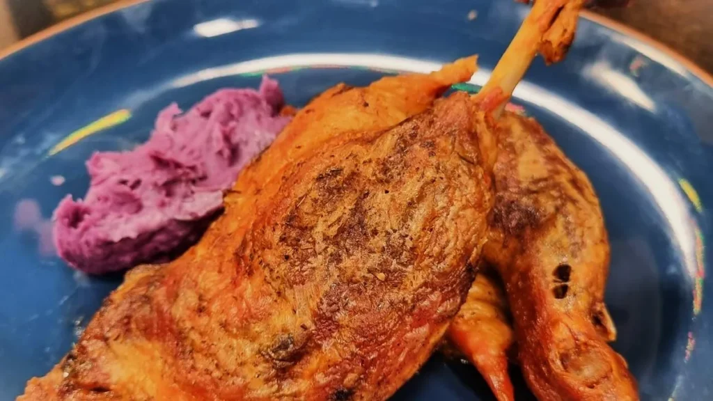 Imagem Pato Assado SDV do artigo Pato Assado em Especiarias e Purê de Batata Roxa - Sabor de Vida