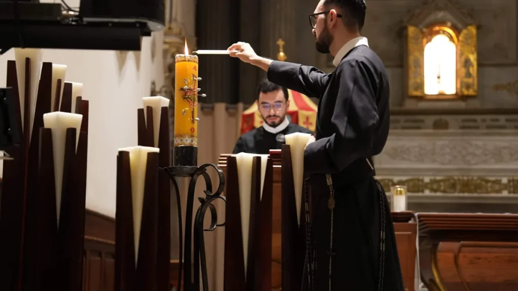 Imagem novena dia 1 1 do artigo Começa a novena de Pentecostes 2025