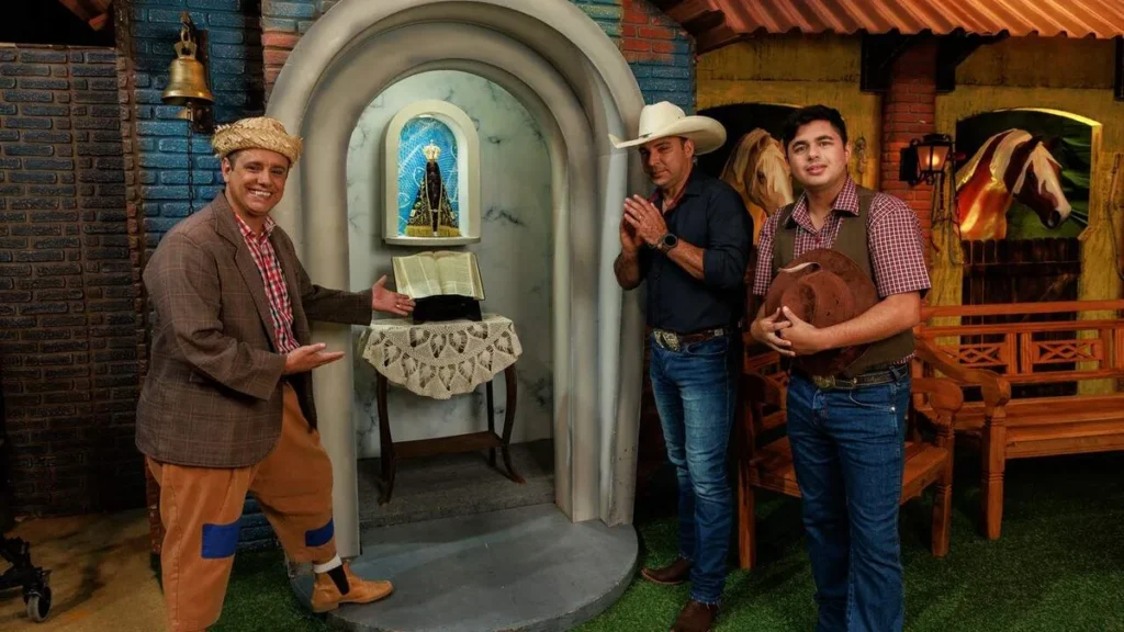Imagem Trio TDP do artigo Terra da Padroeira recebe Mauricio e Mauri no domingo
