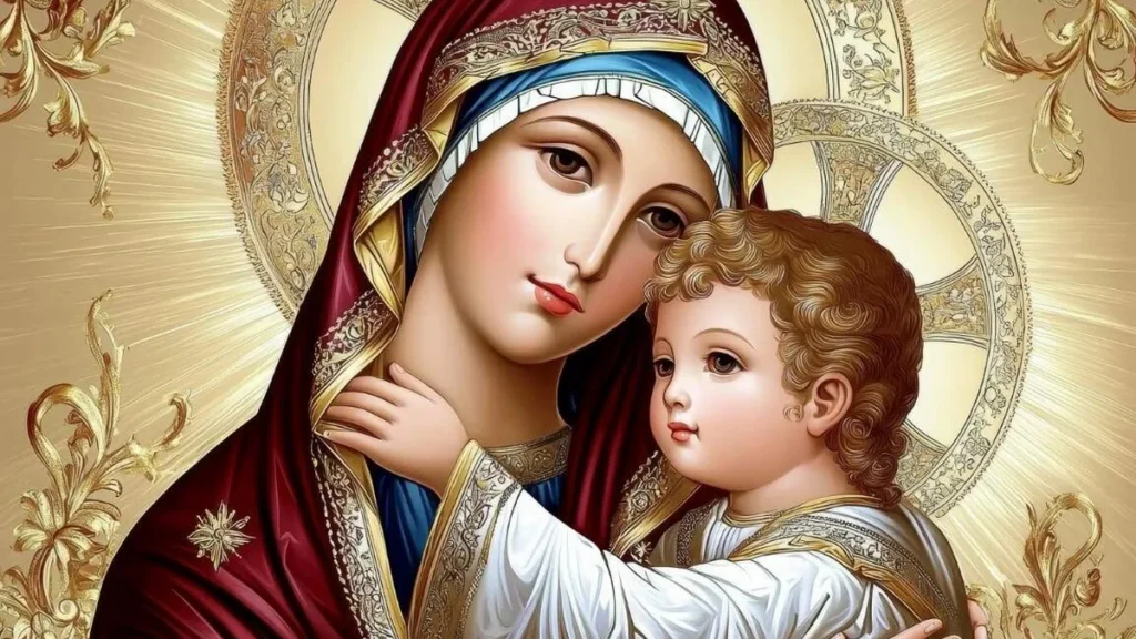Imagem Nossa Senhora do Perpetuo Socorro do artigo Maria, Mãe da Igreja: presença fiel desde o início da comunidade cristã