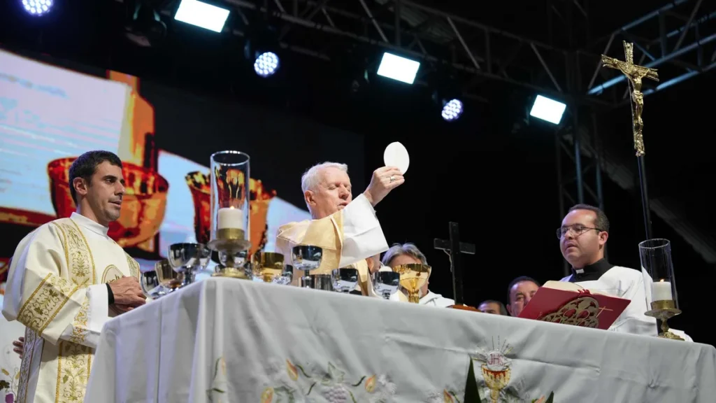 Imagem Festa do Povo de Deus 2025 do artigo Dom Orlando Brandes preside Santa Missa na Festa do Povo de Deus