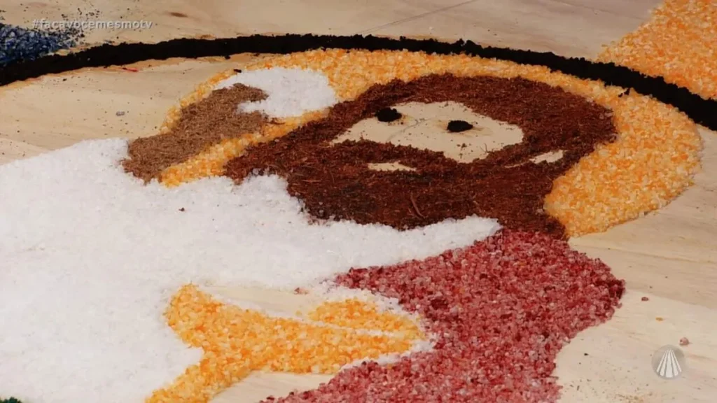 Imagem Tapete Corpus Christi FVM do artigo Tapete Corpus Christi - Faça Você Mesmo