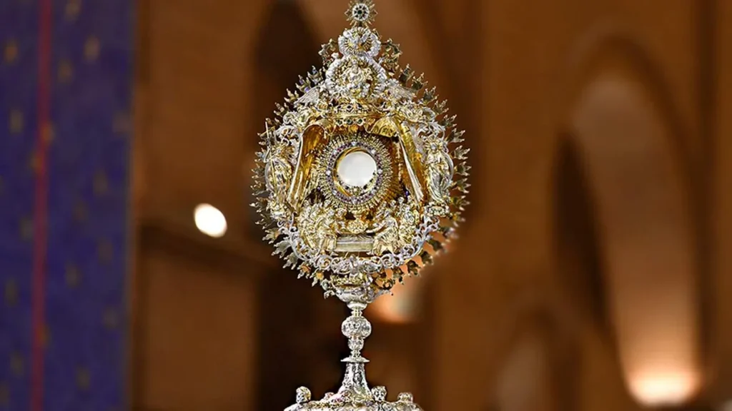 Imagem Santissimo Sacramento do artigo Corpus Christi: alimento e remédio para nossa alma