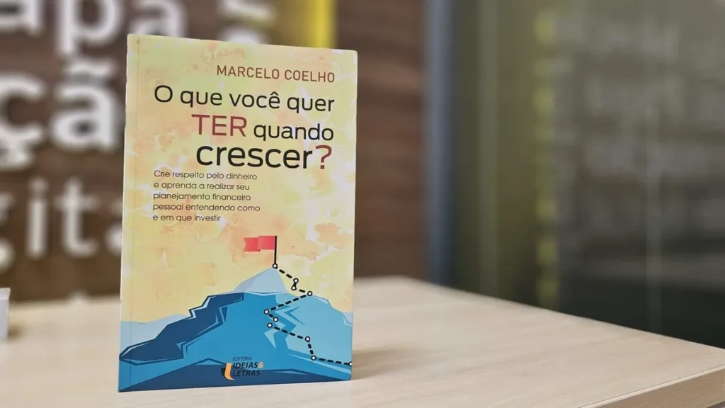 Imagem livro o que voce quer ter quando crescer ideias e letras do artigo Ainda dá tempo: revise suas metas do ano e recomece!