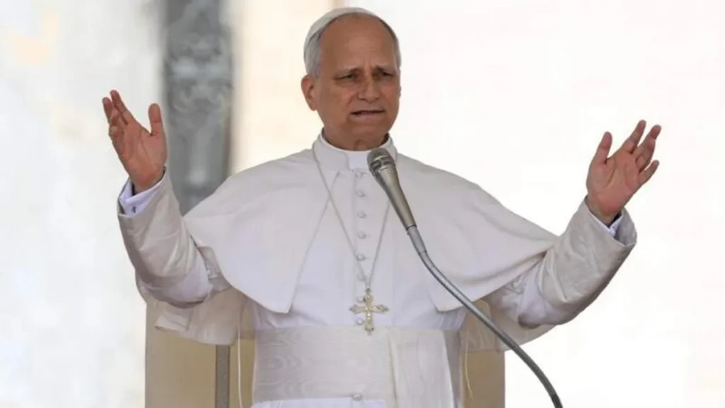 Imagem papa leao xiv em audiencia geral 2025 do artigo Papa Leão XIV para o Dia Mundial dos Pobres: fé que gera esperança