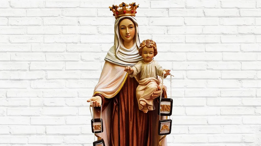 Imagem nossa senhora do carmo do artigo Reze oração a Nossa Senhora do Carmo, a Virgem do Escapulário