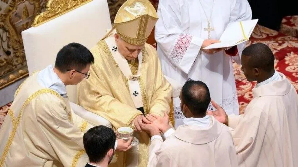 Imagem papa no jubileu dos sacerdotes 2025 do artigo Papa anima novos sacerdotes: “Somos amigos de Cristo e não estamos sozinhos”
