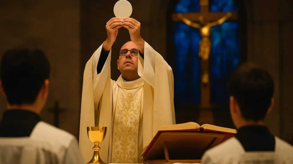 Imagem Santa Missa do artigo Por que a Missa é mais que um rito?